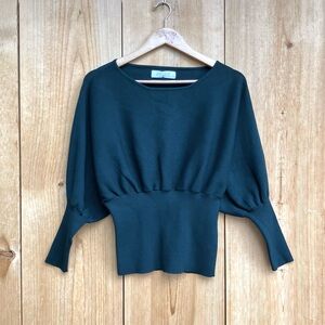 Paisie Dark Green Sweater Sz Small